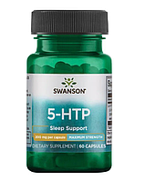 Антидепрессант 5-НТР / 5-HTP - Maximum Strength от Swanson, 200 mg, 60капсул