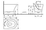 Унітаз підвісний MH TOTO CW162Y, фото 2