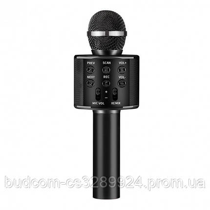 Мікрофон WS-858 WSTER BLACK. Колір чорний, фото 2