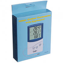 Термометр гігрометр TA 318 з виносним датчиком температури, фото 3