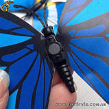Декоративні метелики - "Blue Butterfly" - 12 шт., фото 2