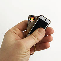USB запальничка-брелок IPhone спіраль розжарювання, фото 2