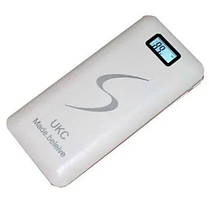 Мобільна зарядка Power Bank 30000/9600mAh UKC. Колір: білий, фото 3