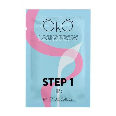 OKO Склад для ламінування вій і брів STEP 1 LIFT саше, 1 мл