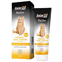 АнимАлл ВетЛайн фитопаста мультивитаминная для кошек, 100 гр