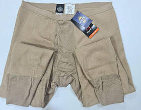 Вогнестійка термобілизна - штани, Розмір: Large Regular, FREE Midweight Layer Fleece Drawers FR, Колір: Tan