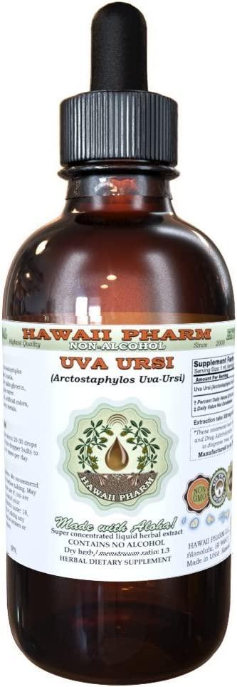 Hawaii Pharm Uva Ursi Alcohol-FREE Organic / Ува урсі (Толокнянка) органік без спирту 120 мл