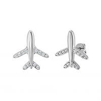 Срібні сережки Літаки