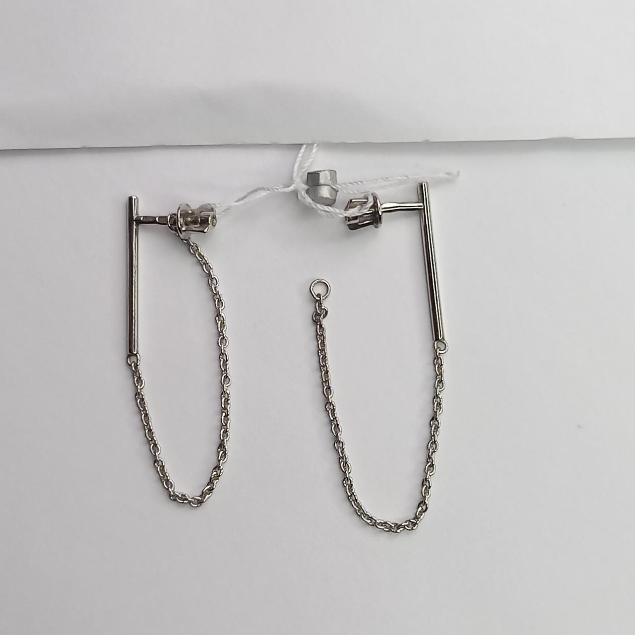 Срібні сережки