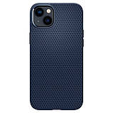 Чохол Spigen для iPhone 13 / 14 - Liquid Air, Navy Blue (ACS05038), фото 2