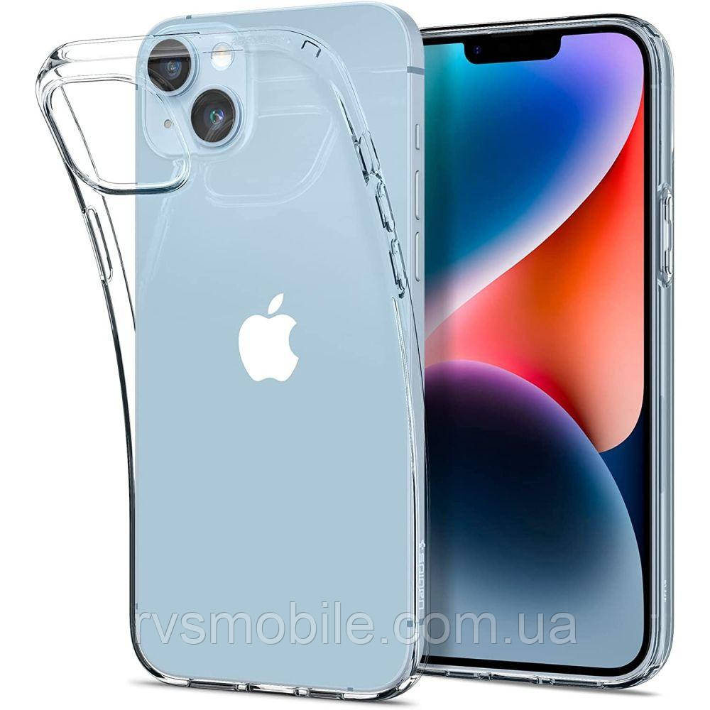 Чохол Spigen для iPhone 14 Plus / 15 Plus - Liquid Crystal, Crystal Clear (ACS04887)