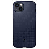 Чохол Spigen для iPhone 14 - Mag Armor (сумісний з MagSafe) Navy Blue (ACS05066), фото 4