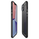 Чохол Spigen для iPhone 14 - Thin Fit, Matte Black (ACS04788), фото 7