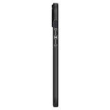 Чохол Spigen для iPhone 14 - Thin Fit, Matte Black (ACS04788), фото 8