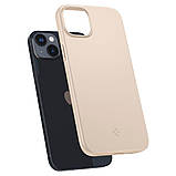 Чохол Spigen для iPhone 14 - Thin Fit, Sand Beige (ACS04793), фото 5