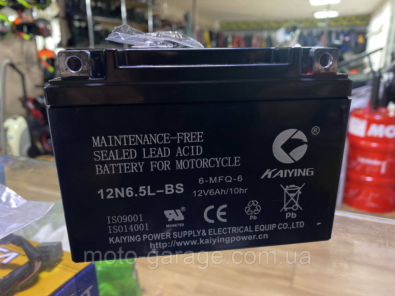 АКУМУЛЯТОР 12 V 6.5 A -BS GEL 12 V 6,5 Ah (L138-W66-H100) Акумулятор Geon X-road 250