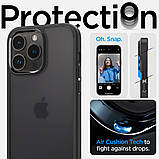 Чохол Spigen для iPhone 14 Pro - Ultra Hybrid, Frost Black (ACS04968), фото 8