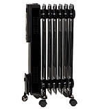 Нагрівач оливний Camry CR 7812 з дистанційним керуванням, чорний, фото 3