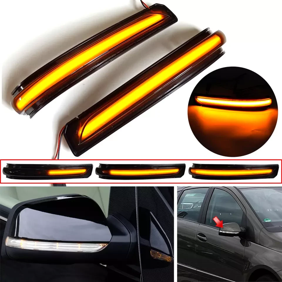 Динамічний LED-повторювач повороту Mercedes-Benz A Class W169 (04-12) B Class W245 04-08 покажчик повороту