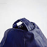 Крісло мішок синє Оксфорд велике, кресло мешок синее, Крісло груша синя, безкаркасне крісло синє, кресло груша, пуфик мешок синий, фото 8