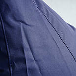 Крісло мішок синє Оксфорд велике, кресло мешок синее, Крісло груша синя, безкаркасне крісло синє, кресло груша, пуфик мешок синий, фото 7