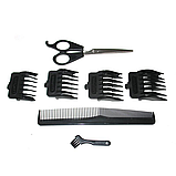 Машинка для стрижки GEMEI GM-811 4 насадки, фото 5