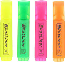 Маркери кольорові набір 4 шт.