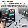 Адаптер Promate MediaLink-DP DisplayPort to HDMI Black (medialink-dp.black), фото 2