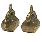 Набір 2 шт 3D Підвіски Кулони 13 мм Телефон, Метал, Колір Бронза, Рукоділля, Фурнітура на Біжутерію, фото 3