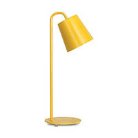 Настольный светильник для офисного стола Feron DE1440 под лампу Е27 желтый