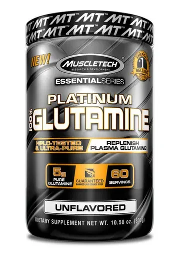MuscleTech Platinum 100% Glutamine 300 g