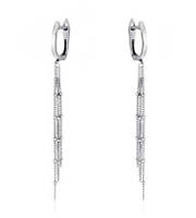 Срібні сережки