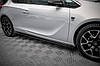 Пороги Opel Astra J GTC OPC-Line (11-18) тюнінг обвіс спідниця елерон (Street Pro V2), фото 4