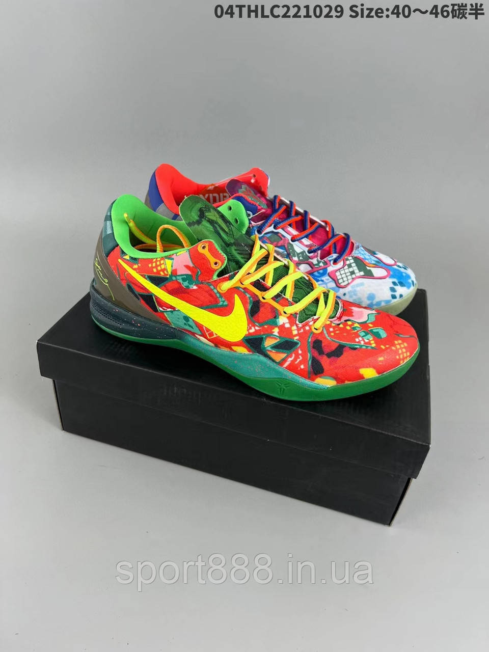 Кобі 8 NIKE Kobe System VIII What The Kobe різнобарвні чоловічі баскетбольні кросівки