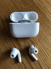 Бездротові навушники AirPods Pro Bluetooth Touch + Чохол у Подарунок, працюють з IOS та Android, фото 3