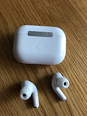 Бездротові навушники AirPods Pro Bluetooth Touch + Чохол у Подарунок, працюють з IOS та Android, фото 6
