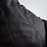 Крісло мішок чорне Оксфорд велике, кресло мешок черный, Крісло груша чорне, безкаркасне крісло чорне, кресло груша, пуфик мешок, фото 7