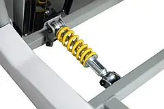 Бігова доріжка електрична KZ-H128M + Гантелі + Масажер, фото 5