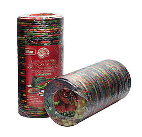 Кришка для консервування закаточна під ключ Слобожанка кольорова