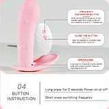 Вібратор міні з пультом, що перезаряджається, вагінально кліторальний вібростимулятор, інтимні іграшки, фото 4