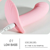 Вібратор міні з пультом, що перезаряджається, вагінально кліторальний вібростимулятор, інтимні іграшки, фото 5