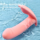 Вібратор міні з пультом, що перезаряджається, вагінально кліторальний вібростимулятор, інтимні іграшки, фото 9