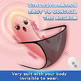 Вібратор міні з пультом, що перезаряджається, вагінально кліторальний вібростимулятор, інтимні іграшки, фото 8