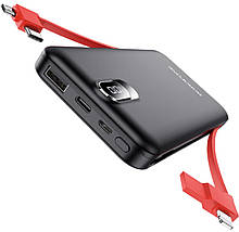Повербанк Power Bank Borofone BJ2 10000 mAh чорний, фото 4