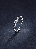 Серебряное женское кольцо "Цепь"