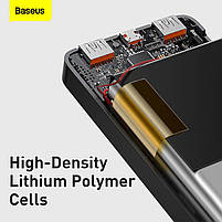 Павербанк Baseus bipow 20 w 20000 mAh QC, зовнішній акумулятор павербанк портативна батарея, фото 5