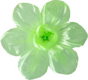 Квітка прес мальва атлас місячний 100 шт, Діаметр 12 см, Штучні квіти, Квіти для декору прес