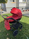 Дитяча коляска 2 в 1 Richmond Crystal червоний, фото 2