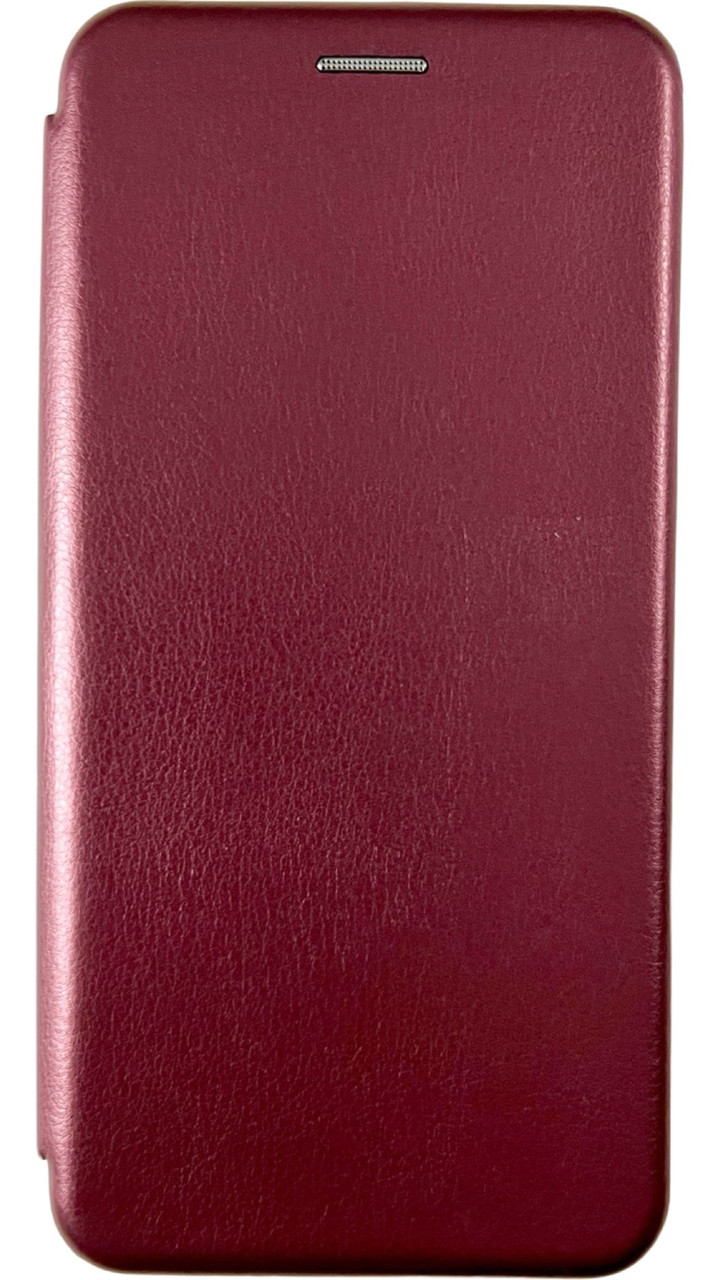 Чохол книжка Elegant book для Motorola E40 / бордовий