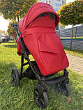 Дитяча коляска 2 в 1 Richmond Crystal червоний, фото 9